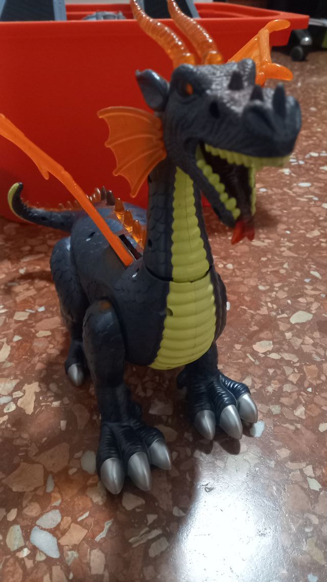 Juguete Dragón con Luces y Sonidos