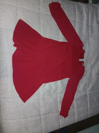 Vestido rojo talla 12
