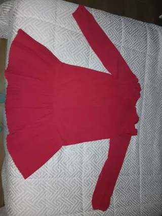 Vestido rojo talla 12