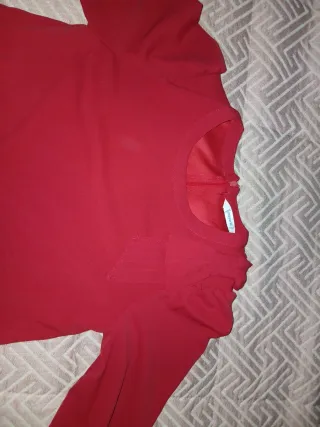 Vestido rojo talla 12