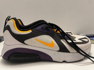 Zapatillas Nike Air Max 200 Morado Blanco Amarillo