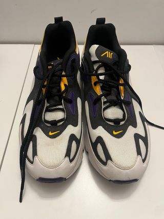 Zapatillas Nike Air Max 200 Morado Blanco Amarillo