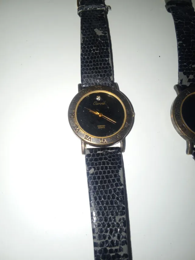 Orologio Carvel Nero e Oro