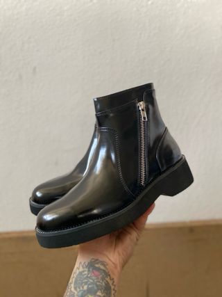 Stivaletti CafeNoir neri lucidi donna 37