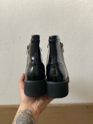 Stivaletti CafeNoir neri lucidi donna 37