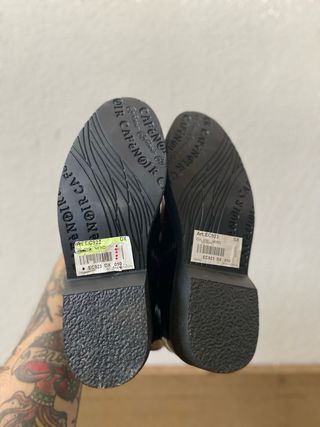 Stivaletti CafeNoir neri lucidi donna 37