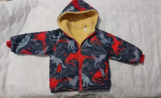 Giubbotto pile dinosauri