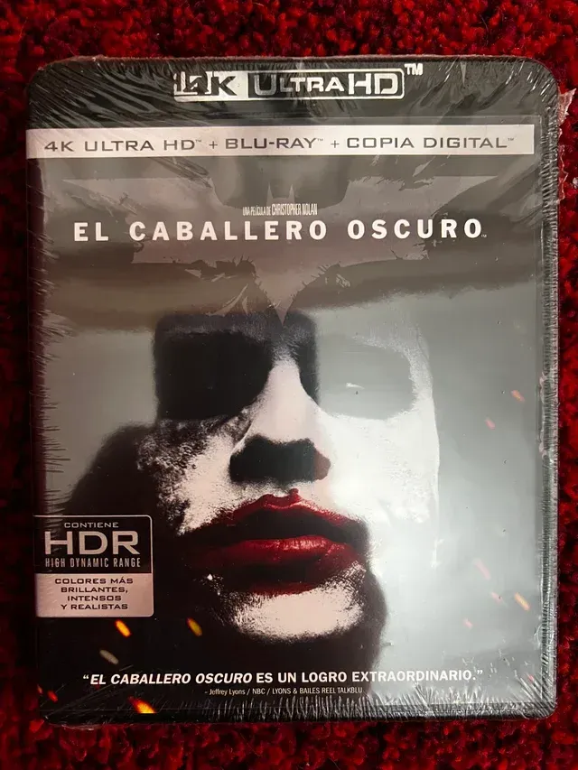 El Caballero Oscuro 4K UHD + Blu-Ray