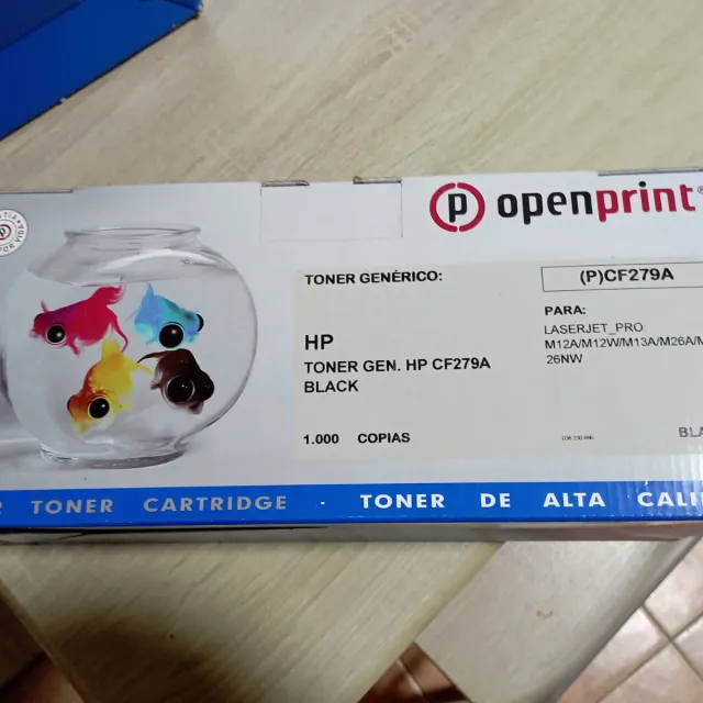 Tóner Openprint Nuevo HP Laserjet. 1.000 copias