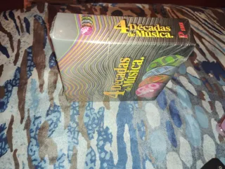 CDs 4 Décadas de Música - Anos 60, 70, 80, 90
