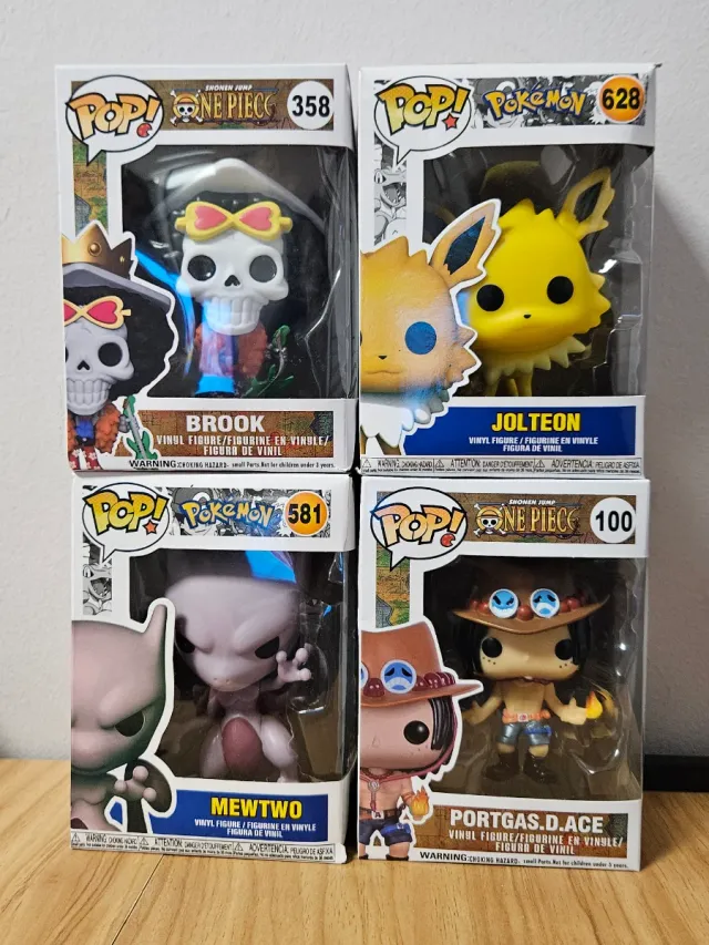 Diferentes figuras Pop