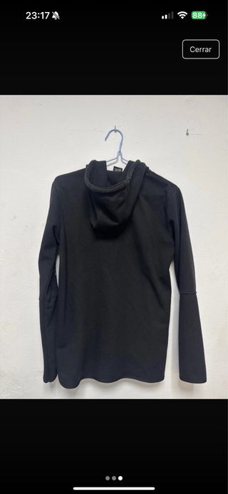 Chaqueta Nike Negra con Cremallera