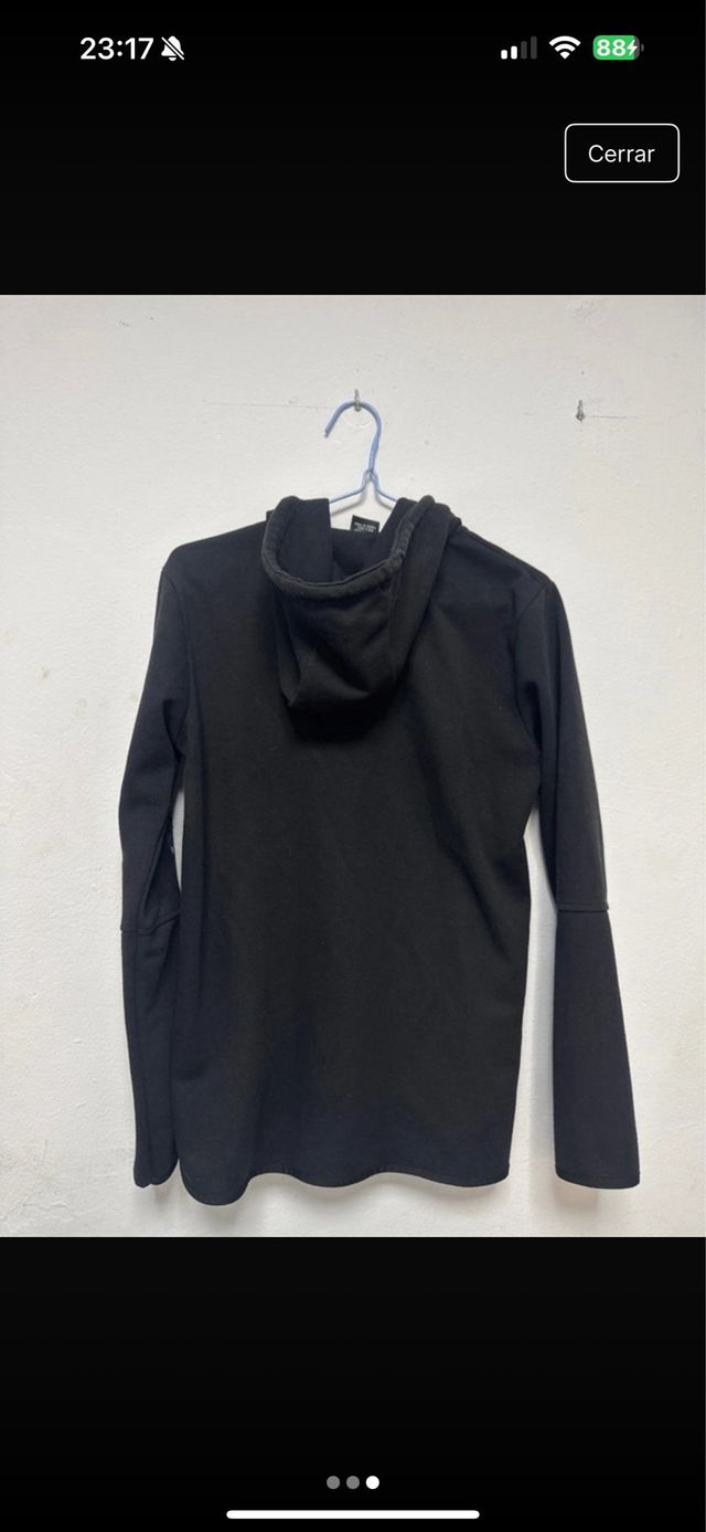 Chaqueta Nike Negra con Cremallera