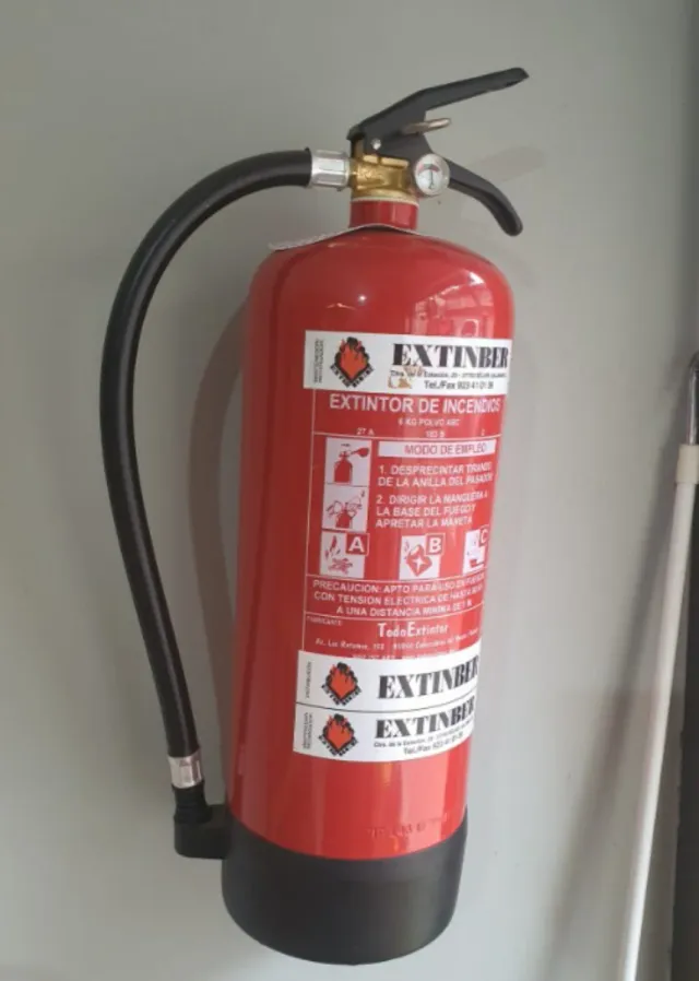 Extintor de incendios Extinber 