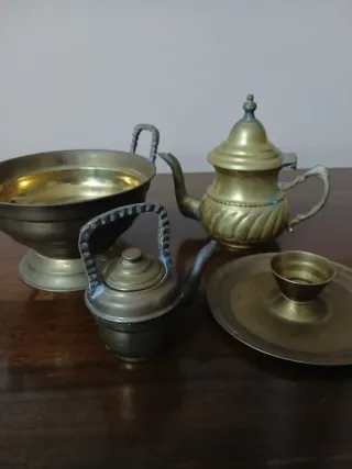 Set ottone vintage