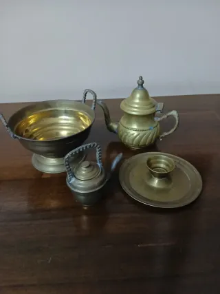 Set ottone vintage