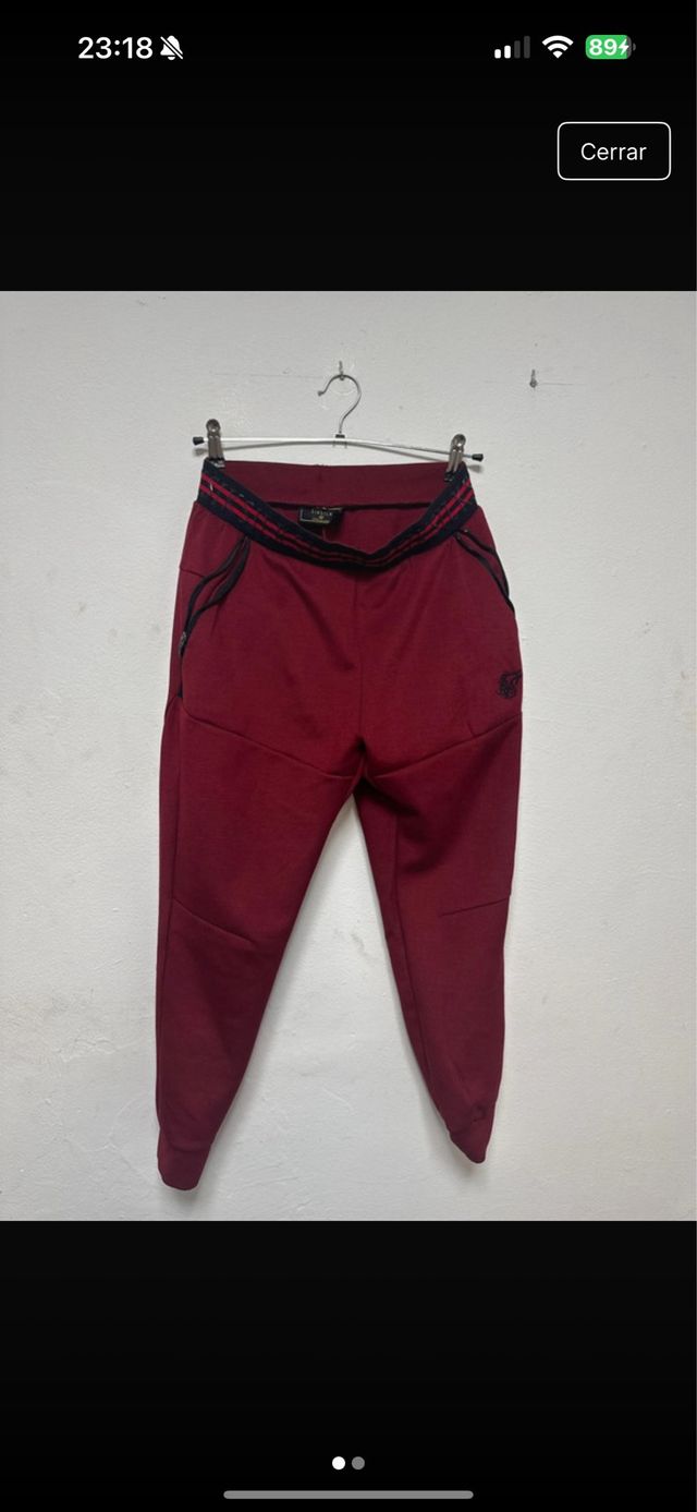 Pantalón Silk Rojo