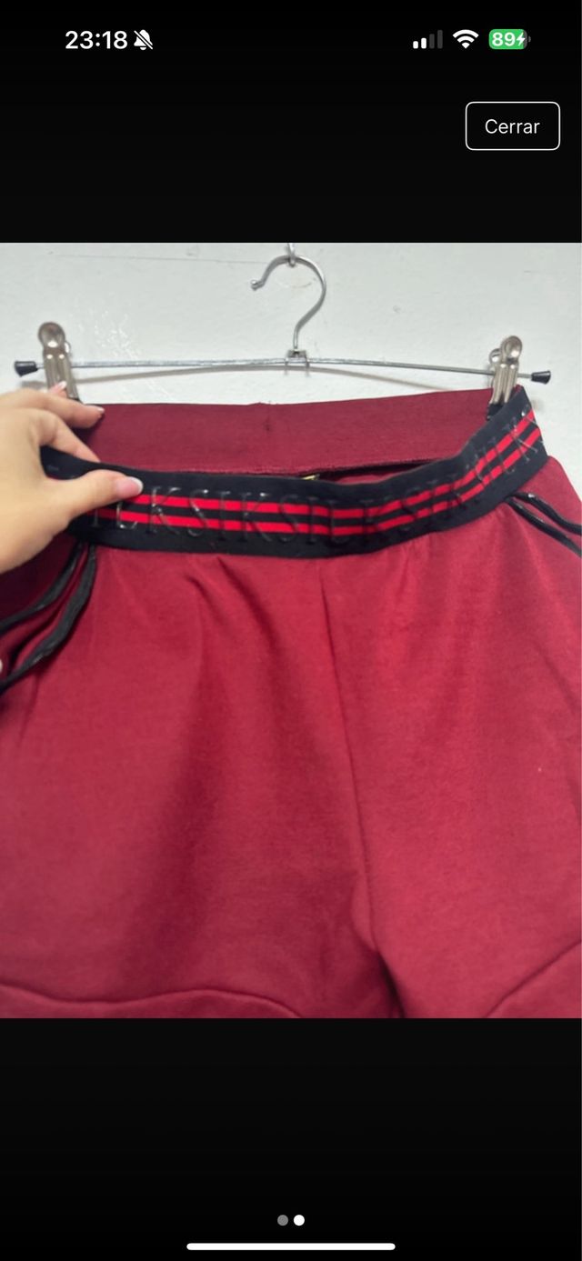 Pantalón Silk Rojo