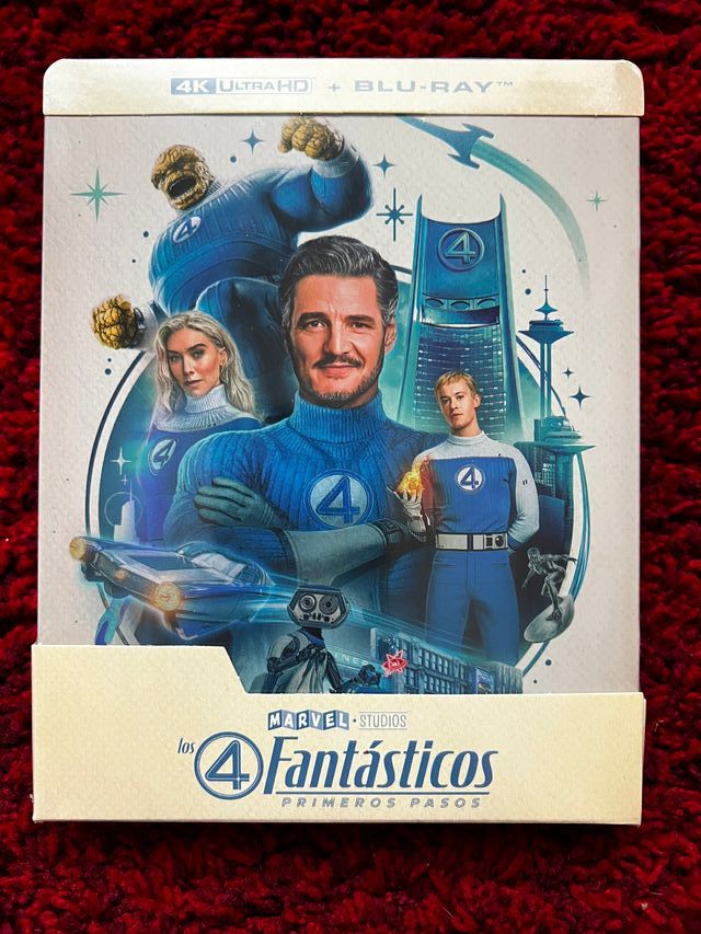 Los 4 Fantásticos Steelbook 4K UHD + Blu-Ray