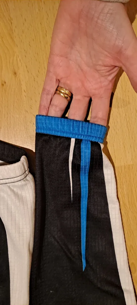 Chaqueta Ciclismo BTWIN Negra y Azul