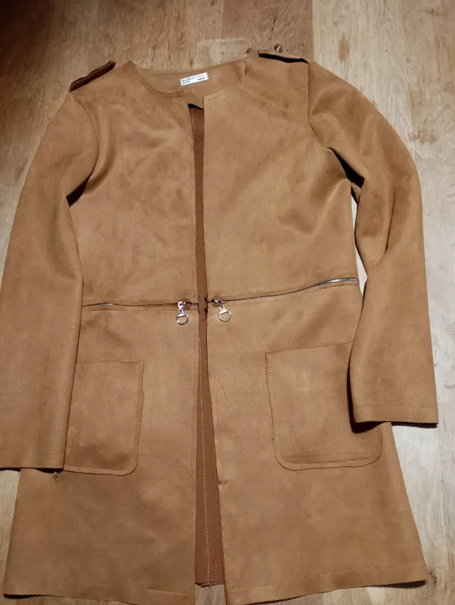 Abrigo ante tres cuartos ligero