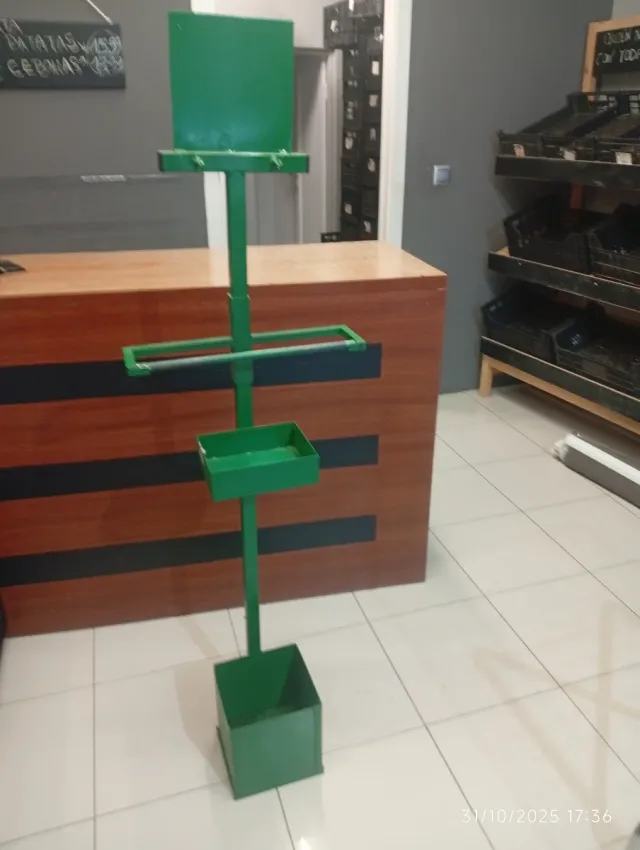 Dispensador bolsas/guantes con papelera