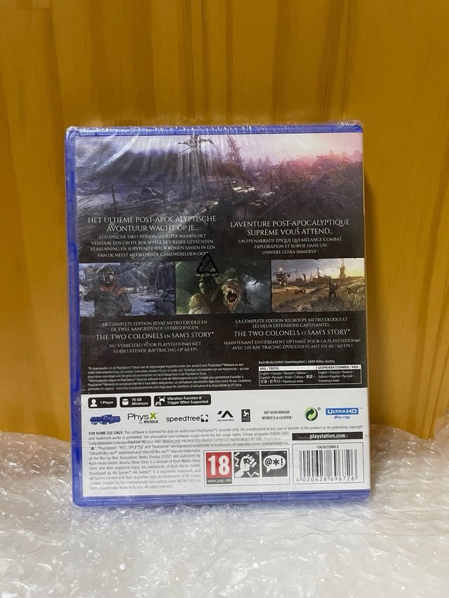 Metro Exodus Complete Edition PS5 Precintado