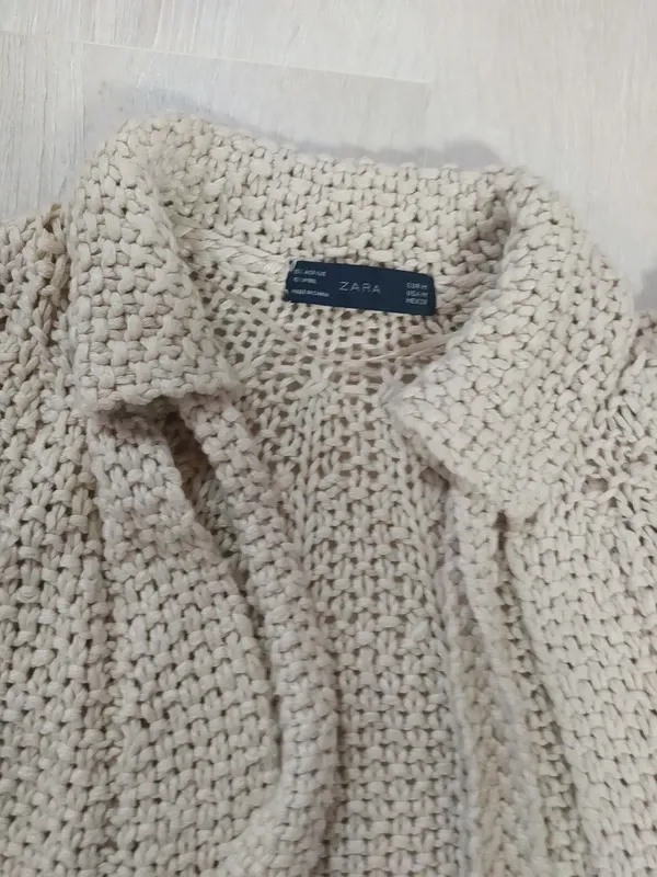 Chaqueta Zara punto vuelo T M