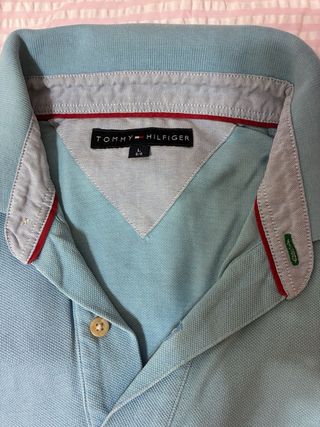Polo Tommy Hilfiger Azul Talla L