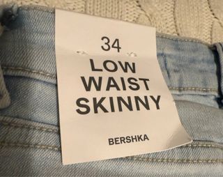 Vaqueros Bershka Low Waist Skinny