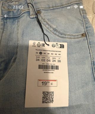 Vaqueros Bershka Low Waist Skinny