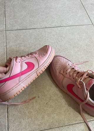 Zapatillas rosas talla 38
