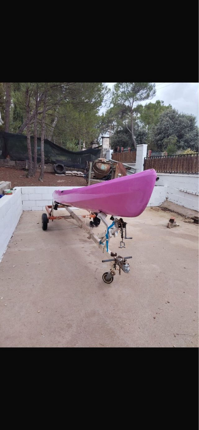 Piragua dos plazas + niño