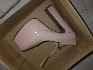 Tacones Marypaz Beige/Rosa Talla 38