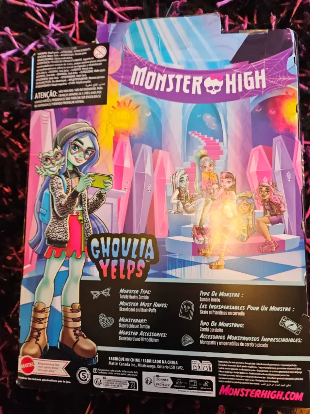 Muñeca Monster High Ghoulia Yelps