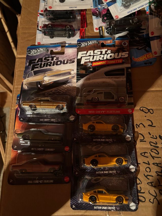 Hot Wheels Fast & Furious 5 Pezzi