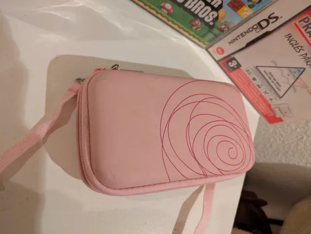 Consola Nintendo DS Lite Rosa + Juegos