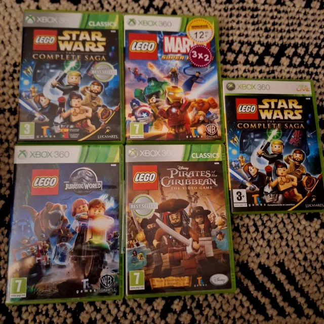 Juegos XBox 360: Cal of Duty, Lego, Halo