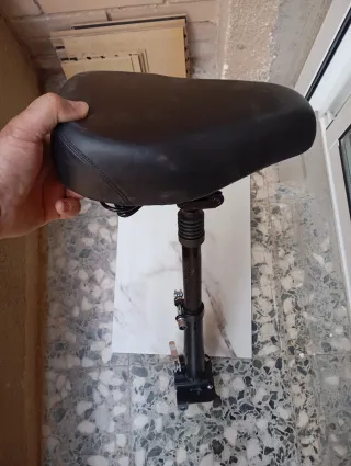 Asiento Patinete Eléctrico Negro
