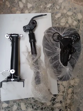 Asiento Patinete Eléctrico Negro