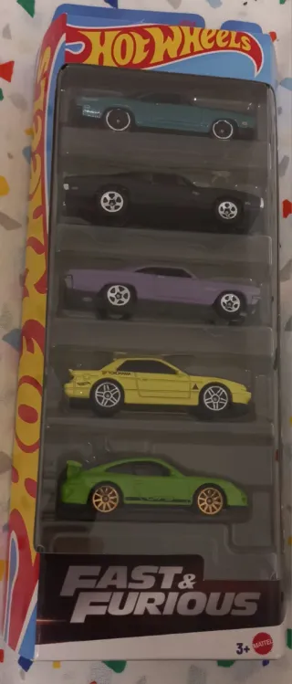 Pack Hot Wheels Fast & Furious 5 Coches