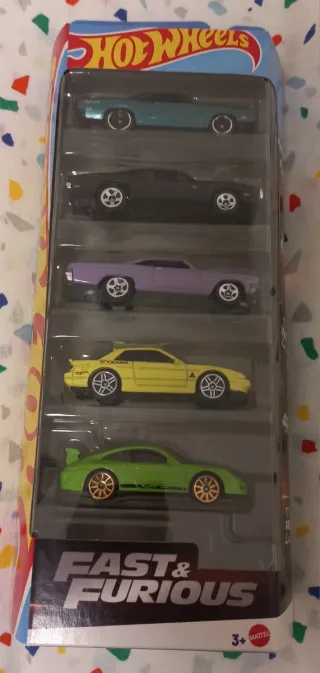 Pack Hot Wheels Fast & Furious 5 Coches