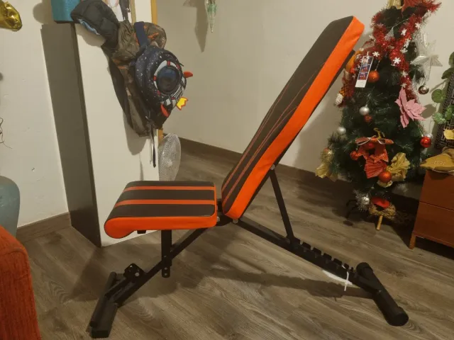 Banco de ejercicio plegable