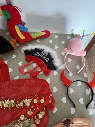 Confezione Costumi Festa Pirata, carnevale, halloween