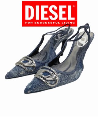 Zapatos tacón Diesel D-VENUS SB Mujer Azul/Plata
