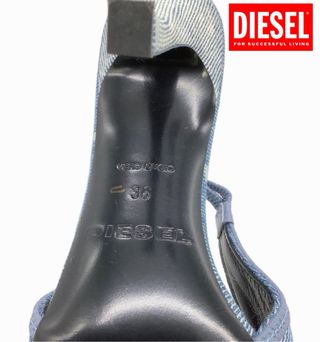 Zapatos tacón Diesel D-VENUS SB Mujer Azul/Plata