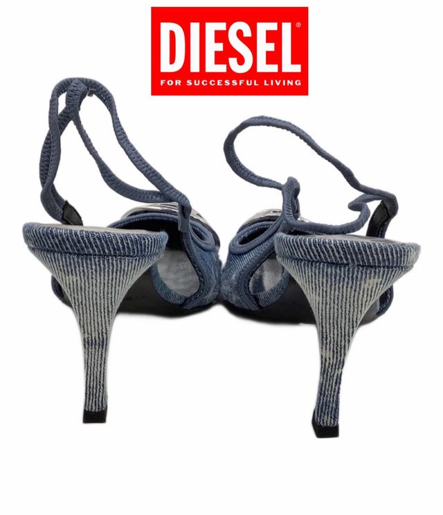 Zapatos tacón Diesel D-VENUS SB Mujer Azul/Plata