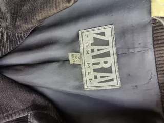 Cazadora Zara Vintage Negra