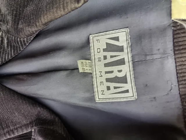 Cazadora Zara Vintage Negra