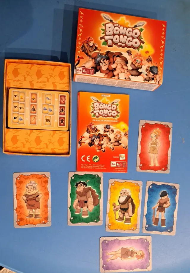 Juego de cartas Bongo Tongo